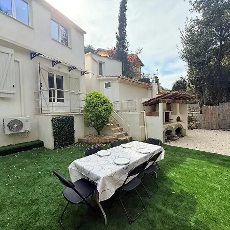 Modern House Fabron, Garden, Air Conditioning * Nizza